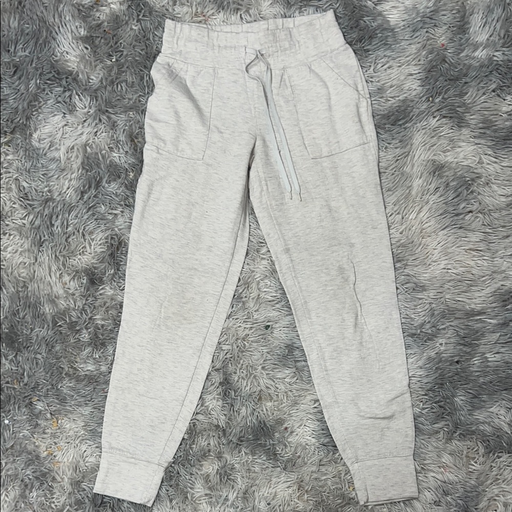♥️ Gray Tapered Jogger Sweatpants with Elastic Waistband Size XS